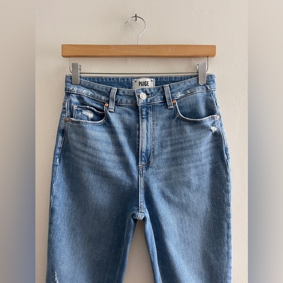 Paige Sarah Slim Capulet Destructed Jeans, Size 27 - Picture 5 of 16